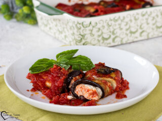 involtini di melanzane con ricotta