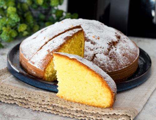 TORTA AL LIMONE IN FRIGGITRICE AD ARIA