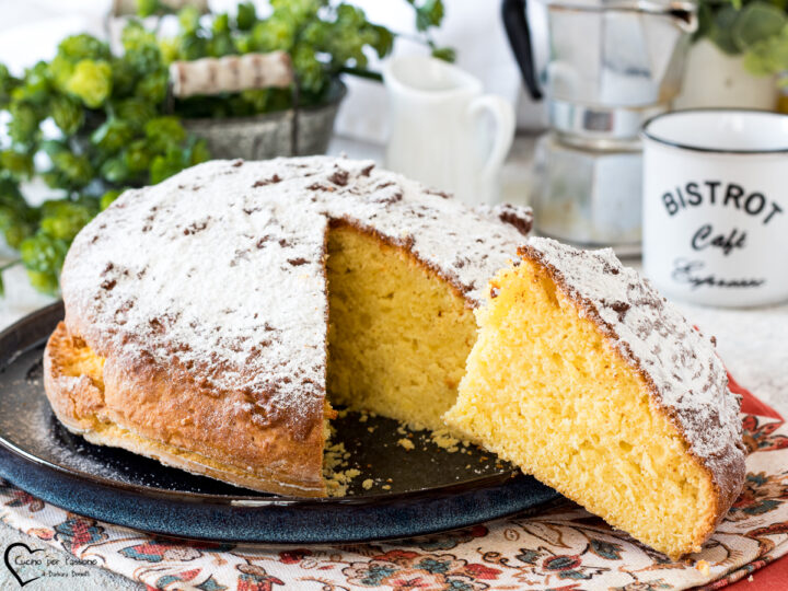 torta alla ricotta e limone