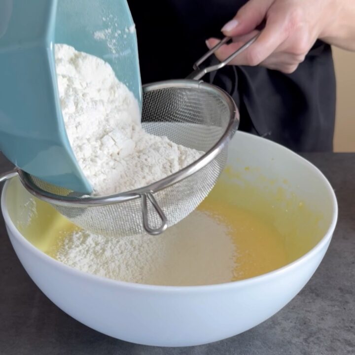 torta alla ricotta e limone