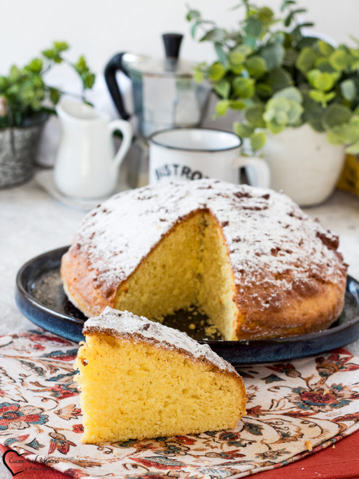 torta alla ricotta e limone