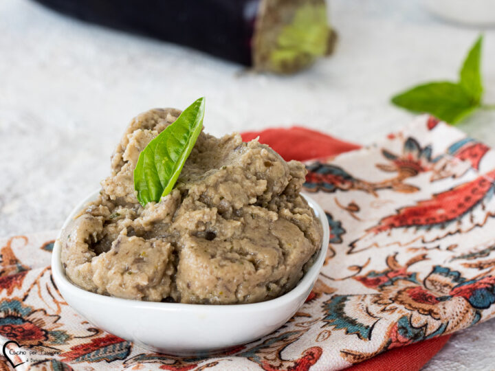 Crema di melanzane per bruschette