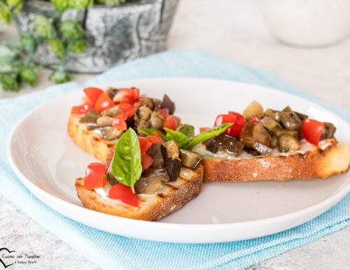 CROSTINI CON MELANZANE