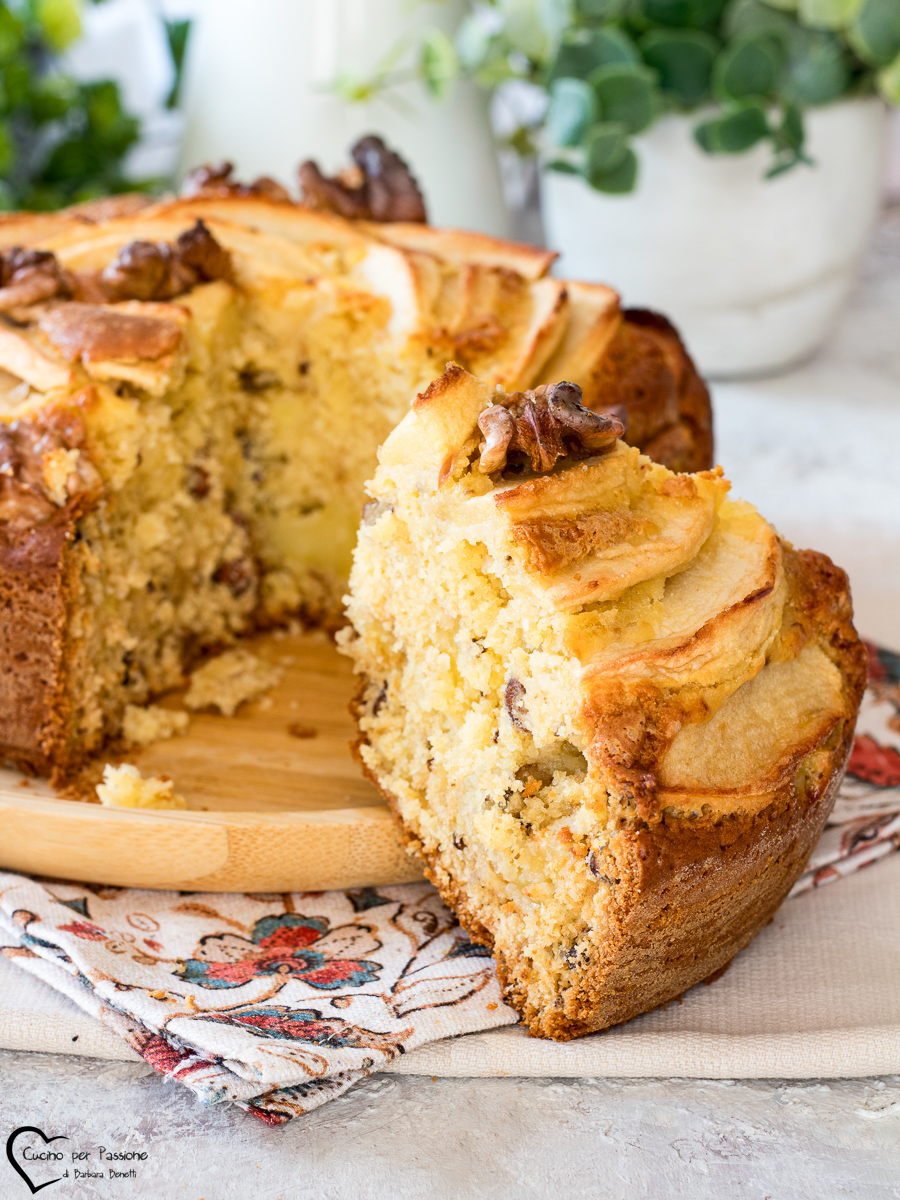 torta di mele con noci ricetta dolce mele e noci torta noci e mele