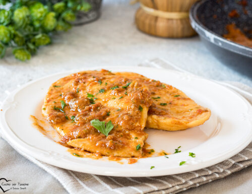 SCALOPPINE CON POMODORI SECCHI