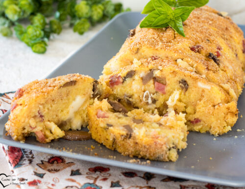 POLPETTONE DI PATATE E FUNGHI