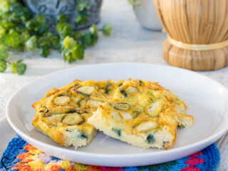 Frittata con cipolle
