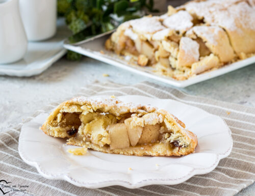STRUDEL DI MELE CON PASTA FROLLA