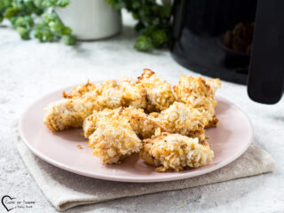 Bocconcini di pollo in friggitrice ad aria