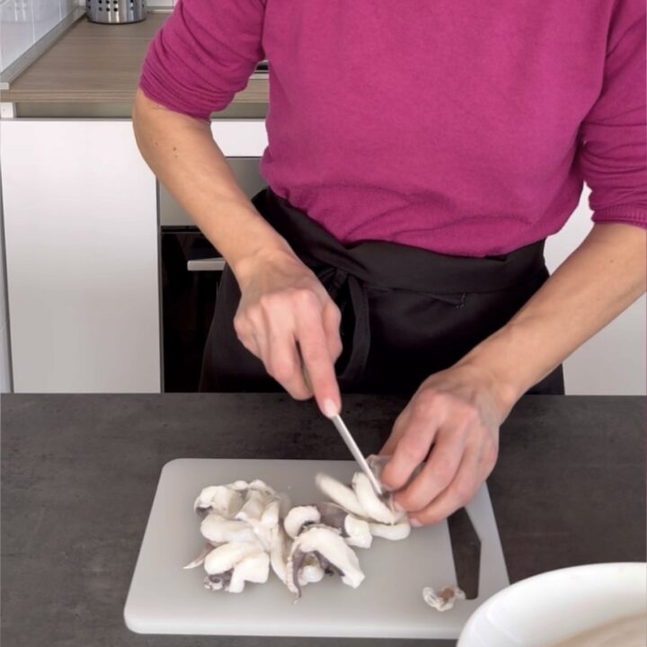 Insalata di seppie e gamberi