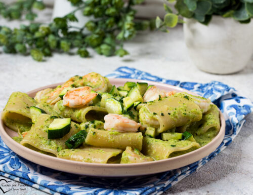 PASTA ZUCCHINE E MAZZANCOLLE