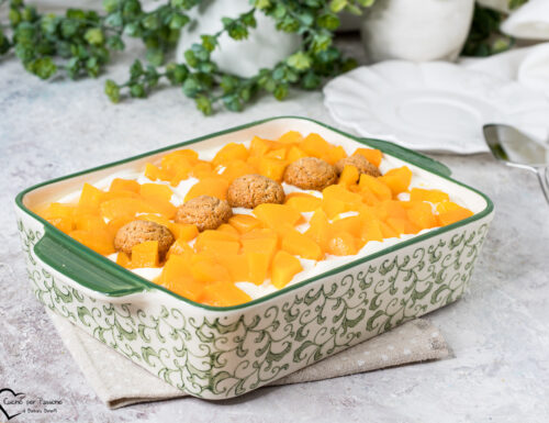 TORTA DI PESCHE SCIROPPATE E YOGURT