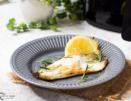 FILETTI DI BRANZINO IN FRIGGITRICE AD ARIA