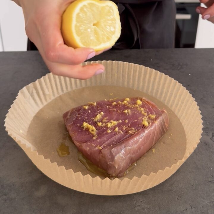 Tonno in friggitrice ad aria