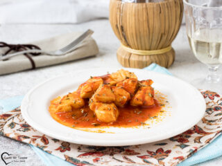 Bocconcini di pollo alla pizzaiola