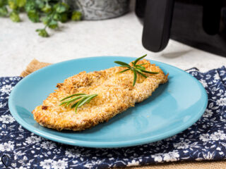 cotolette di pollo in friggitrice ad aria
