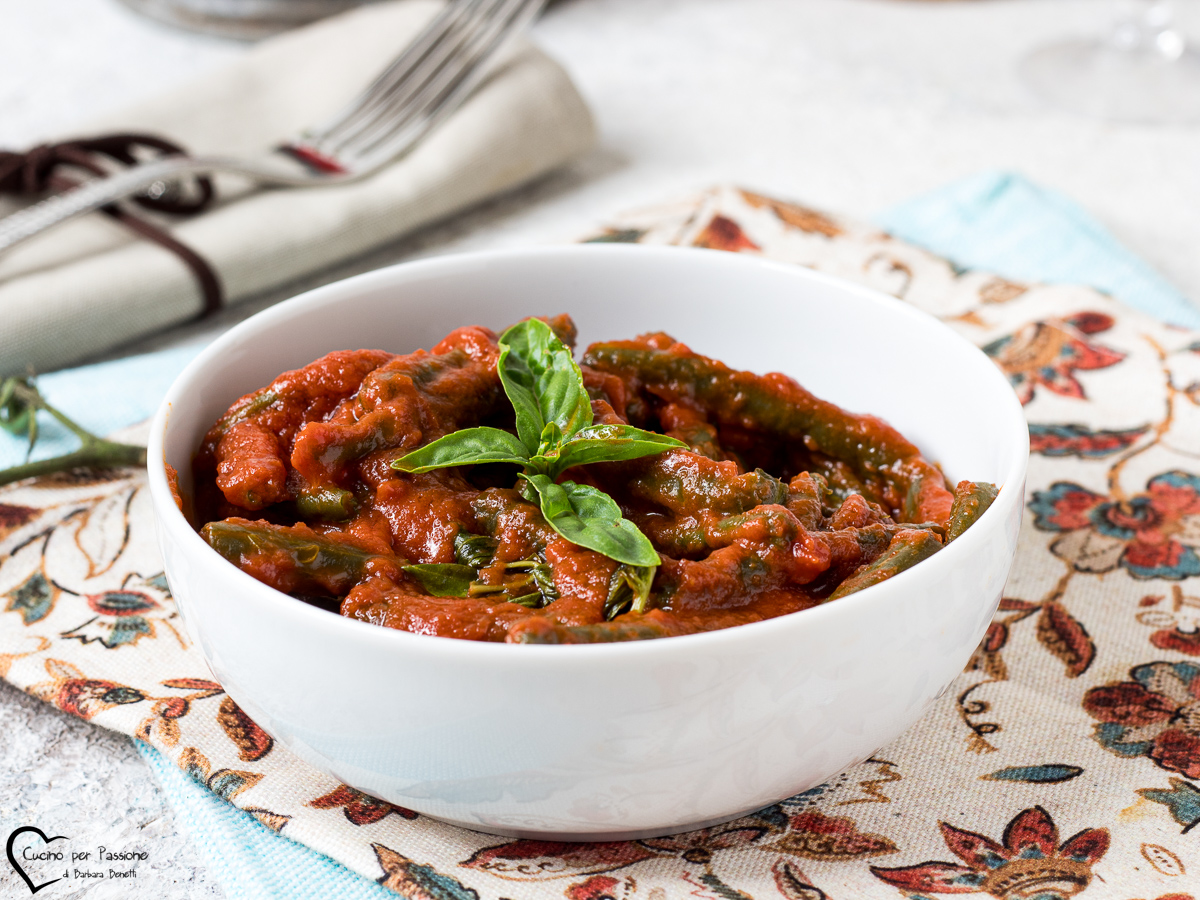 Fagiolini al pomodoro