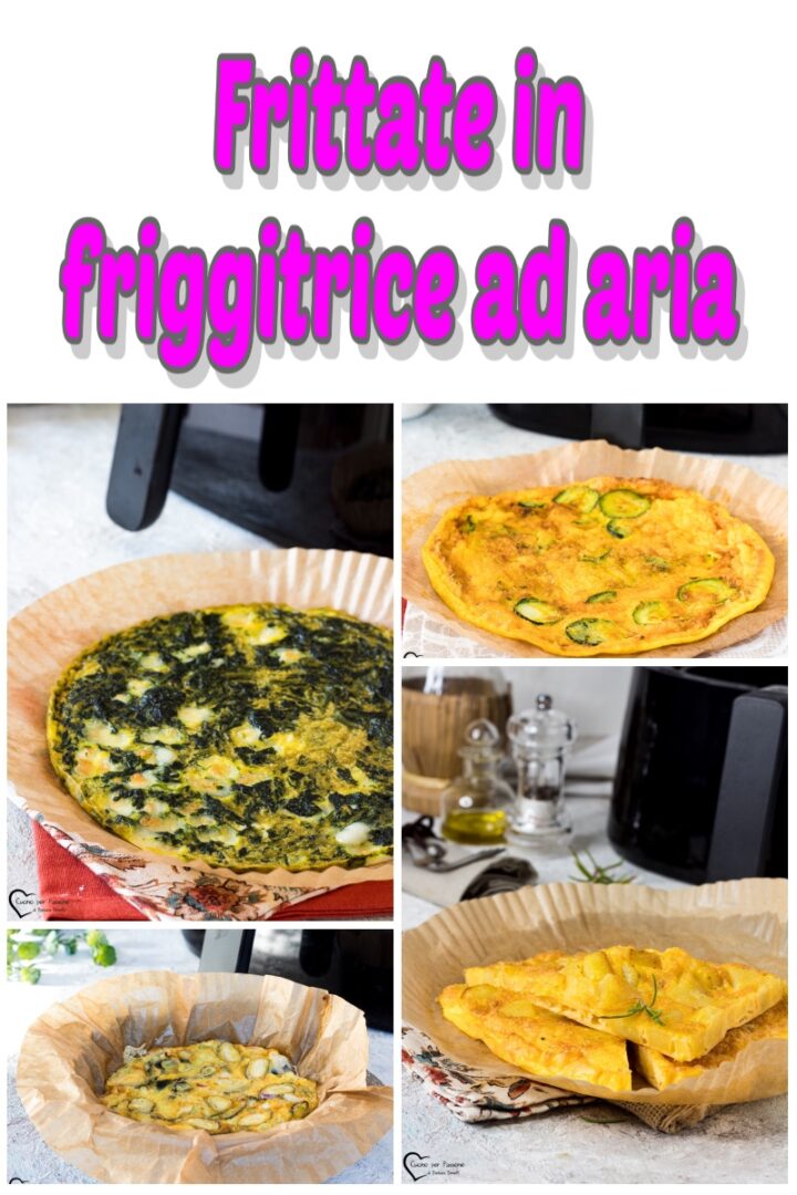 Frittate in friggitrice ad aria ricette cottura airfryer cucina ...