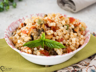 Fregola con frutti di mare