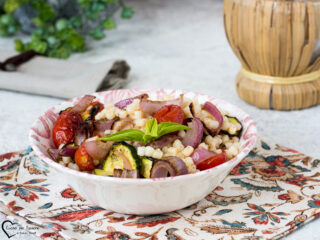 Fregola con verdure