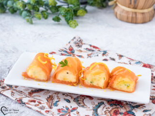 involtini di salmone ripieni