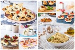 Antipasti di Natale vegetariani e veloci
