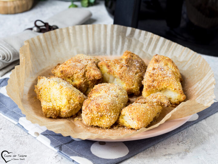 baccalà in friggitrice ad aria