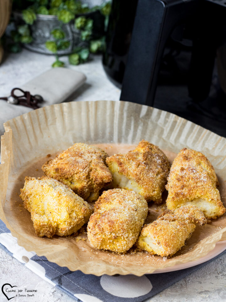 baccalà in friggitrice ad aria