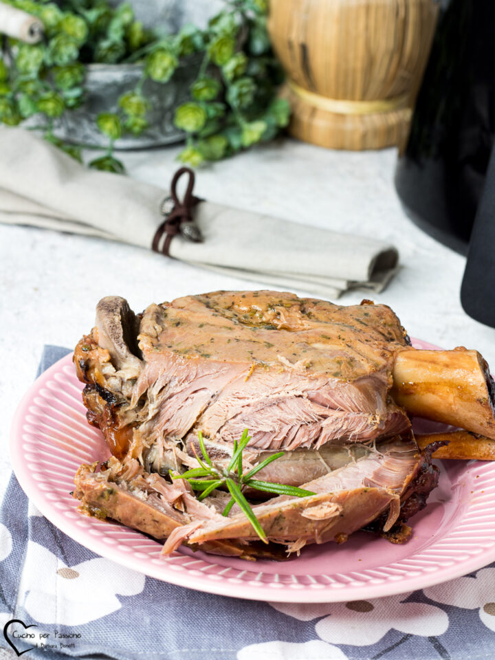 Stinco in friggitrice ad aria