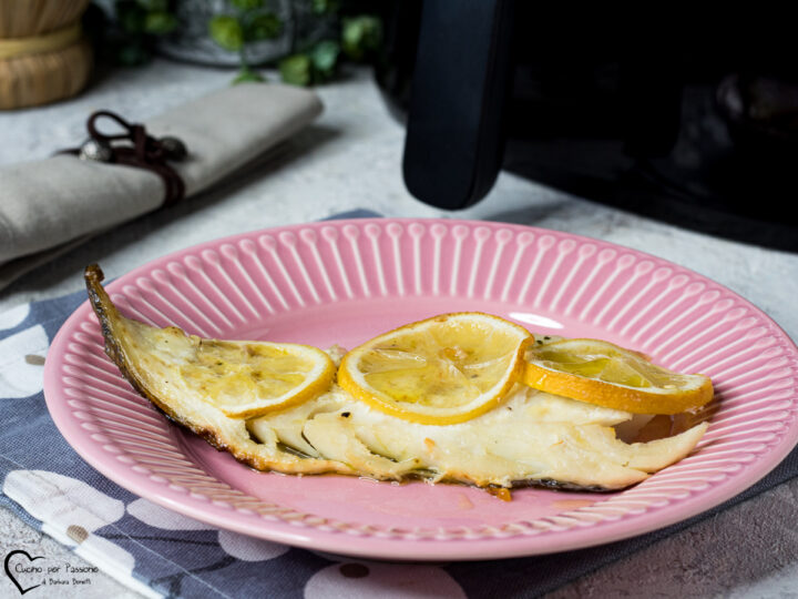 Nasello in friggitrice ad aria