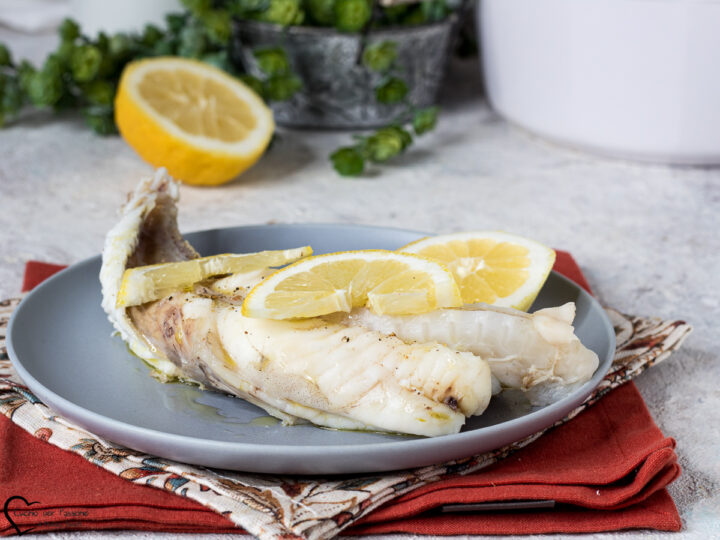 coda di rospo al vapore