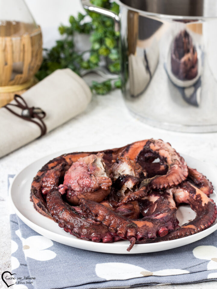 Cottura polpo senza acqua