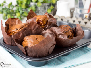 Muffin all'arancia e yogurt