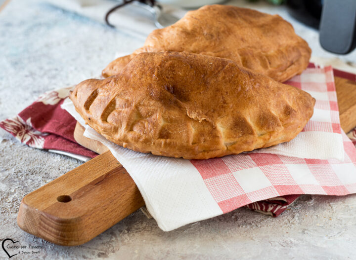 panzerotti in friggitrice ad aria