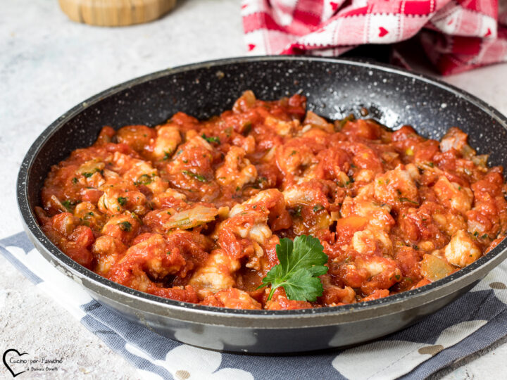 Ragù di rana pescatrice