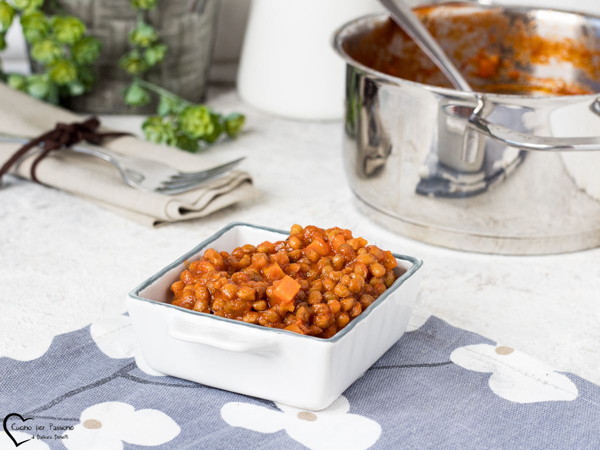 ragù di lenticchie