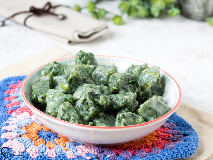 gnocchetti di ricotta e spinaci