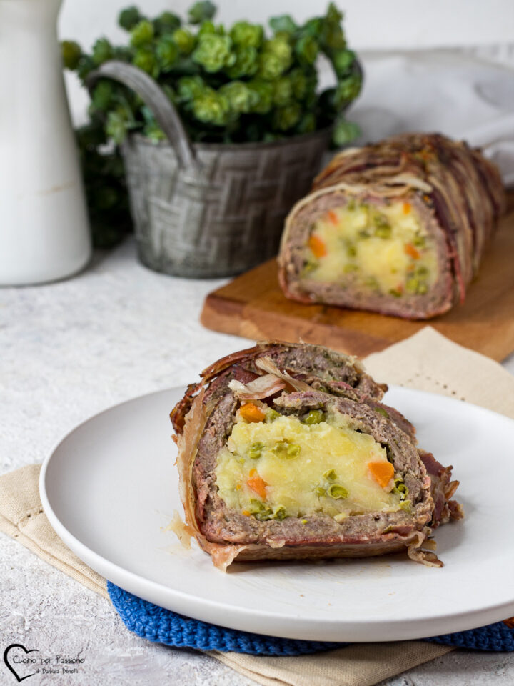 polpettone di carne e verdure