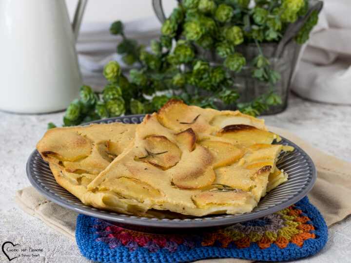 schiacciata di patate al forno