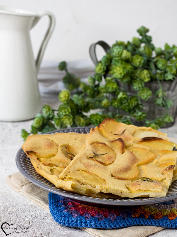 schiacciata di patate al forno