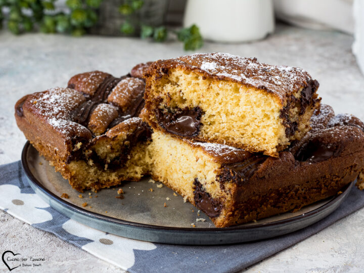 torta piumino alla nutella