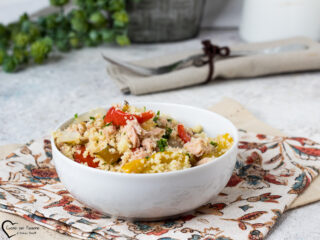 cous cous tonno e verdure