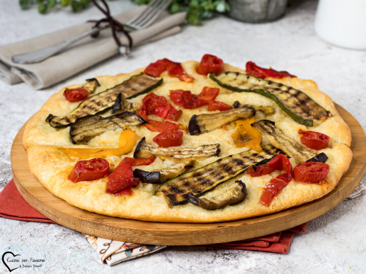 focaccia con verdure