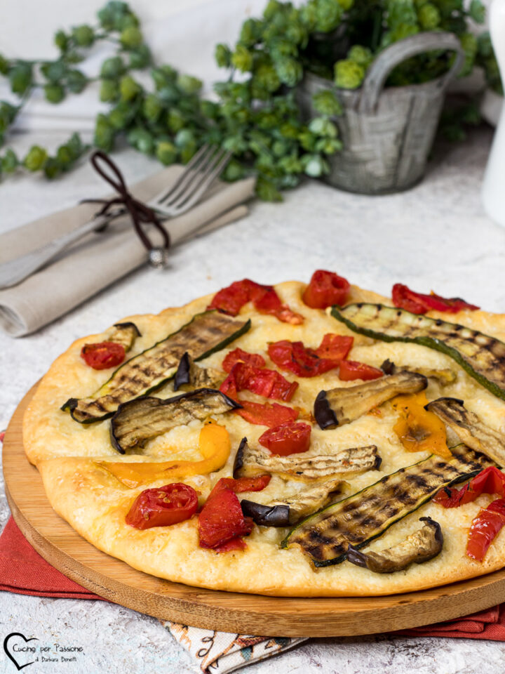 focaccia con verdure