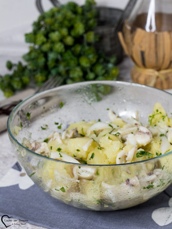 insalata di seppie e patate