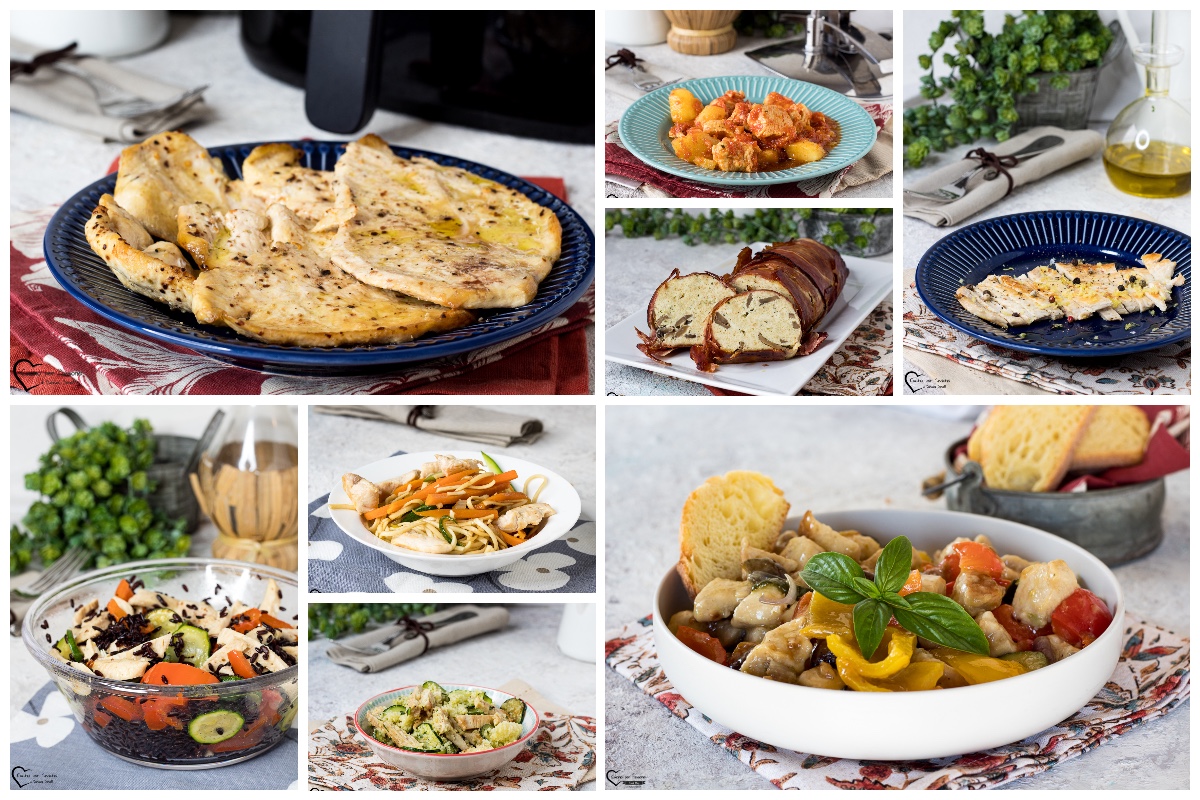 10 Ricette con il pollo leggere e veloci
