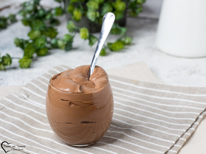 mousse al cioccolato fondente