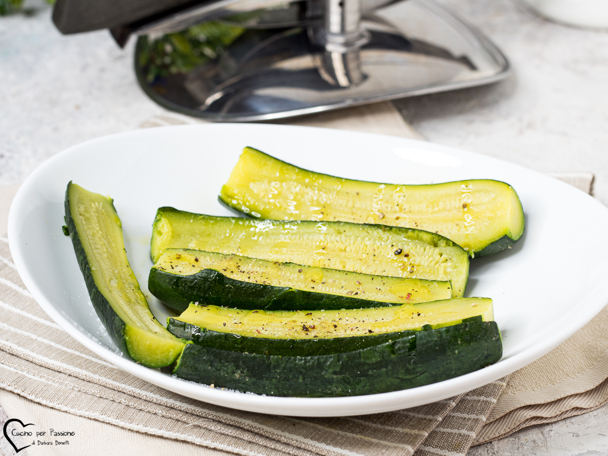 zucchine in pentola a pressione