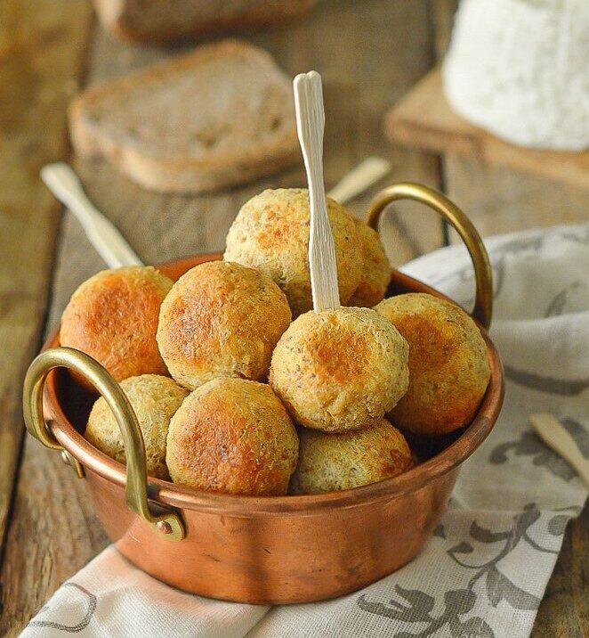 polpette di ricotta e pane