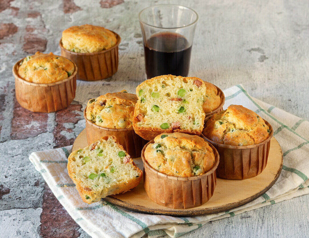 muffin salati pancetta